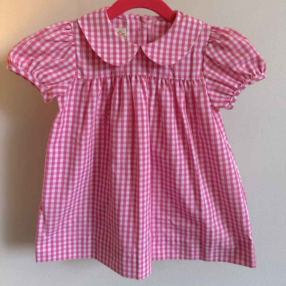 The Beaufort Bonnet Company Pink Gingham Dress